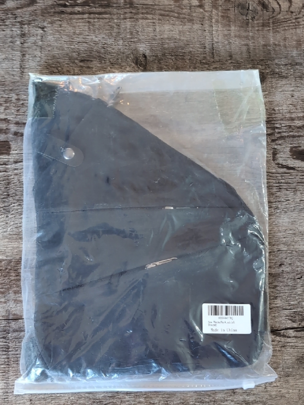 Black Sling Crossbody Bag - Minimalist Carry Anti Theft - Picture 3 of 4